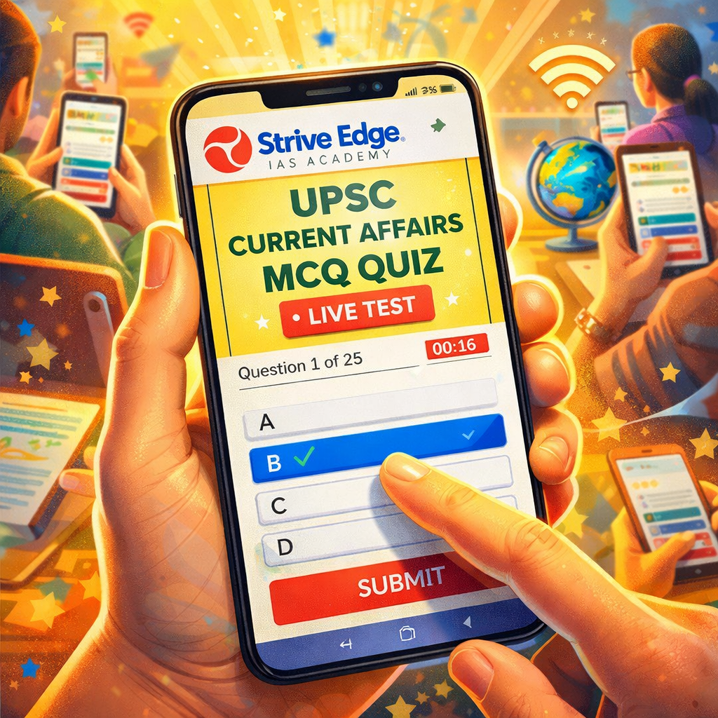 strive ias free mcq