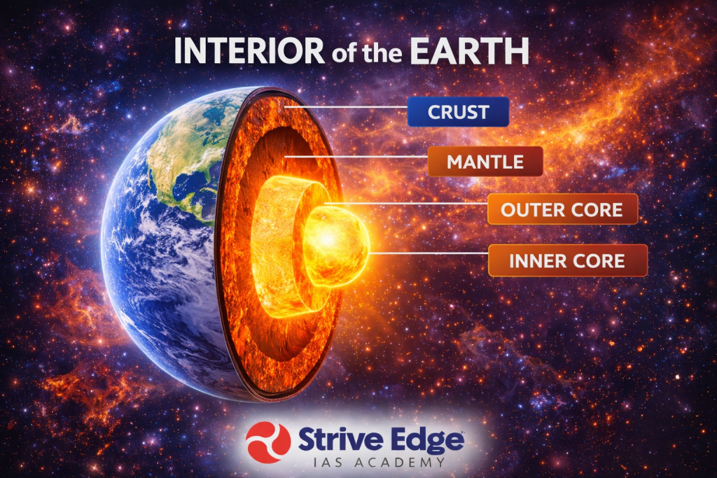 INTERIOR OF THE EARTH
