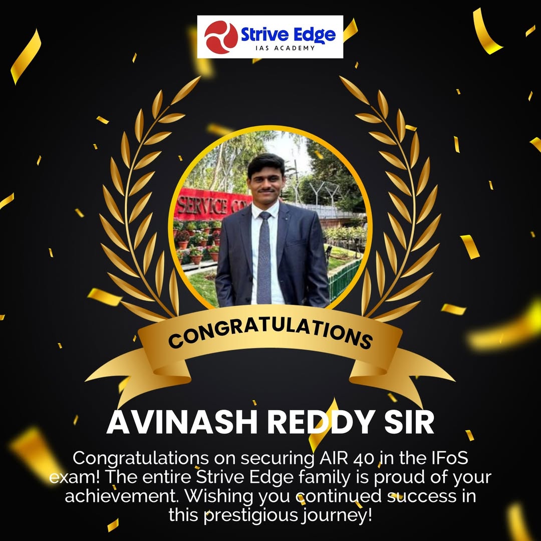 Avinash Reddy - IFoS AIR 40