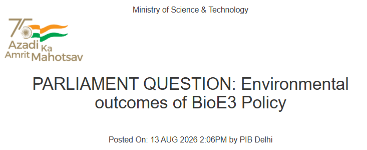 Illustration of BioE3 biomanufacturing policy replacing petrochemical-based production