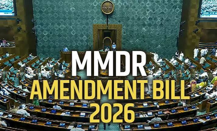 MMDR Amendment Bill 2026 mining sector reform illustration