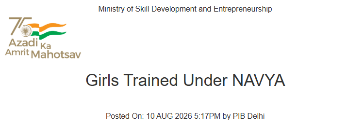Young women in a vocational training setting representing the NAVYA skilling programme