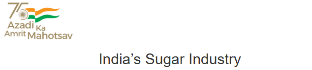 Illustration of India's sugar industry value chain and ethanol blending programme